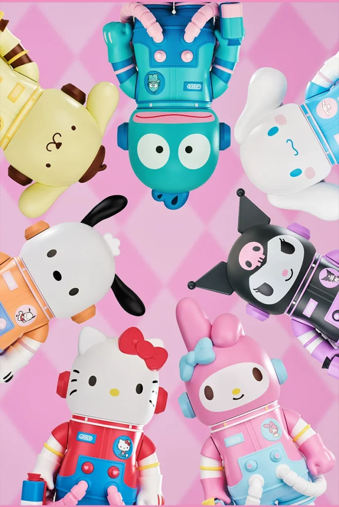 Popmart Mega Space Molly 400% Sanrio Family Blind Box Gift