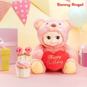 SonnyAngel Hug Bear Plush Toy Doll Soothing Healing Doll Angel Doll Birthday Gift for Girls