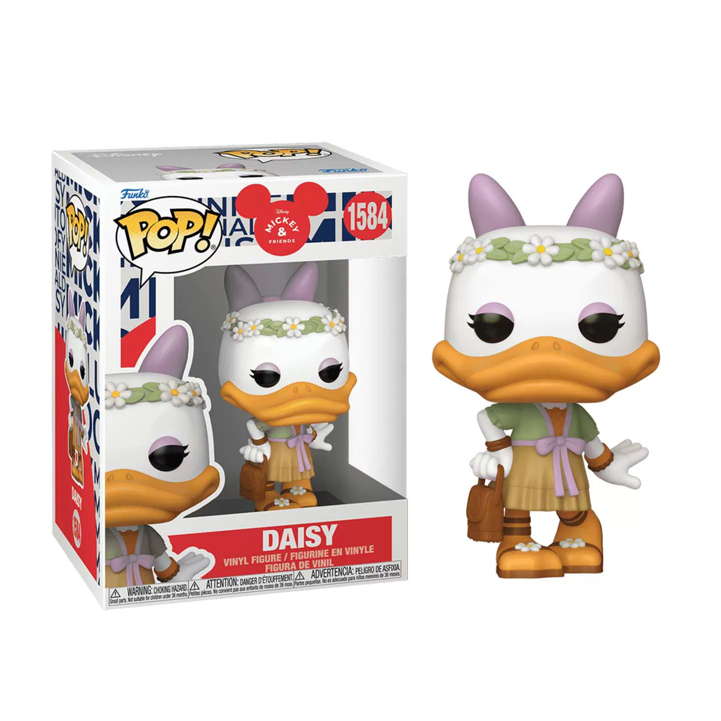 Funko Pop Disney Mickey Mouse Clubhouse Daisy Duck Peripheral Figurine Trendy Toy Decoration Doll Gift - Image 5