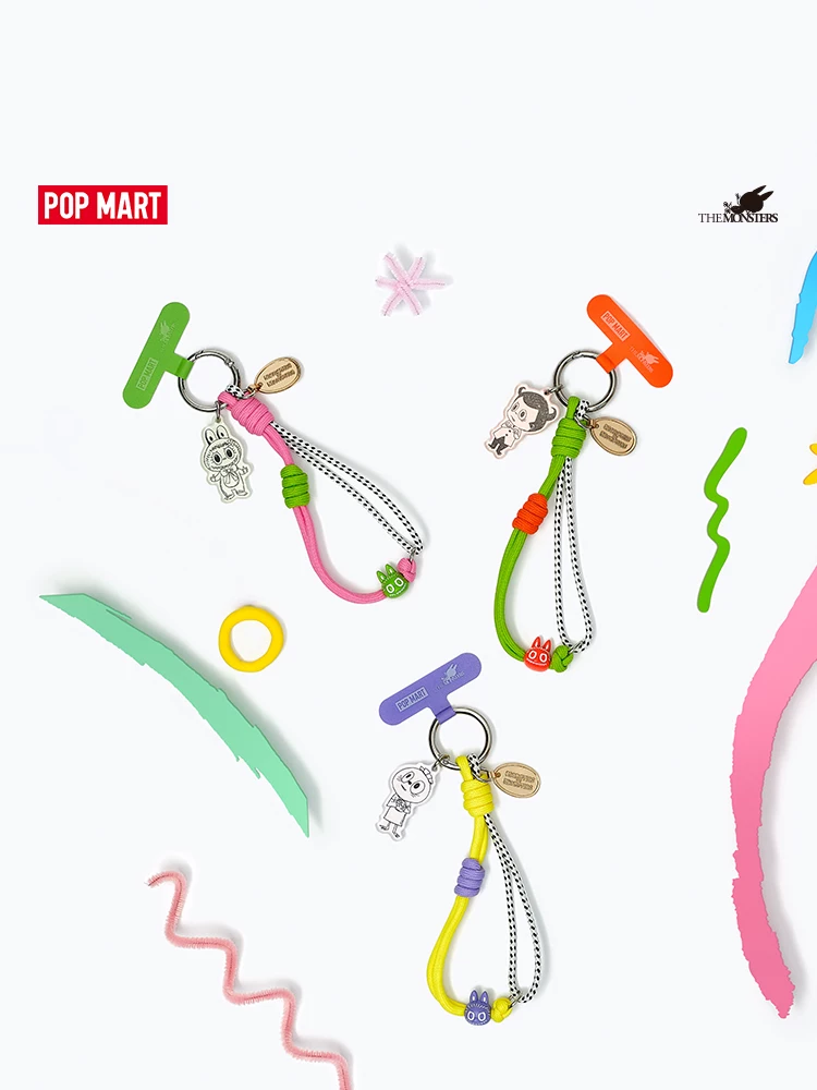 Popmart the Monsters 10Th Anniversary Series Mobile Phone Lanyard Blind Box Peripheral Gift - Image 6