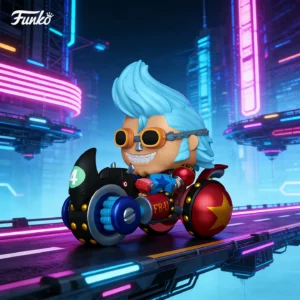 Funko One Piece Franky Black Rhino Fr-U4 One Piece Merchandise Figure Vehicle Ornament Doll Gift