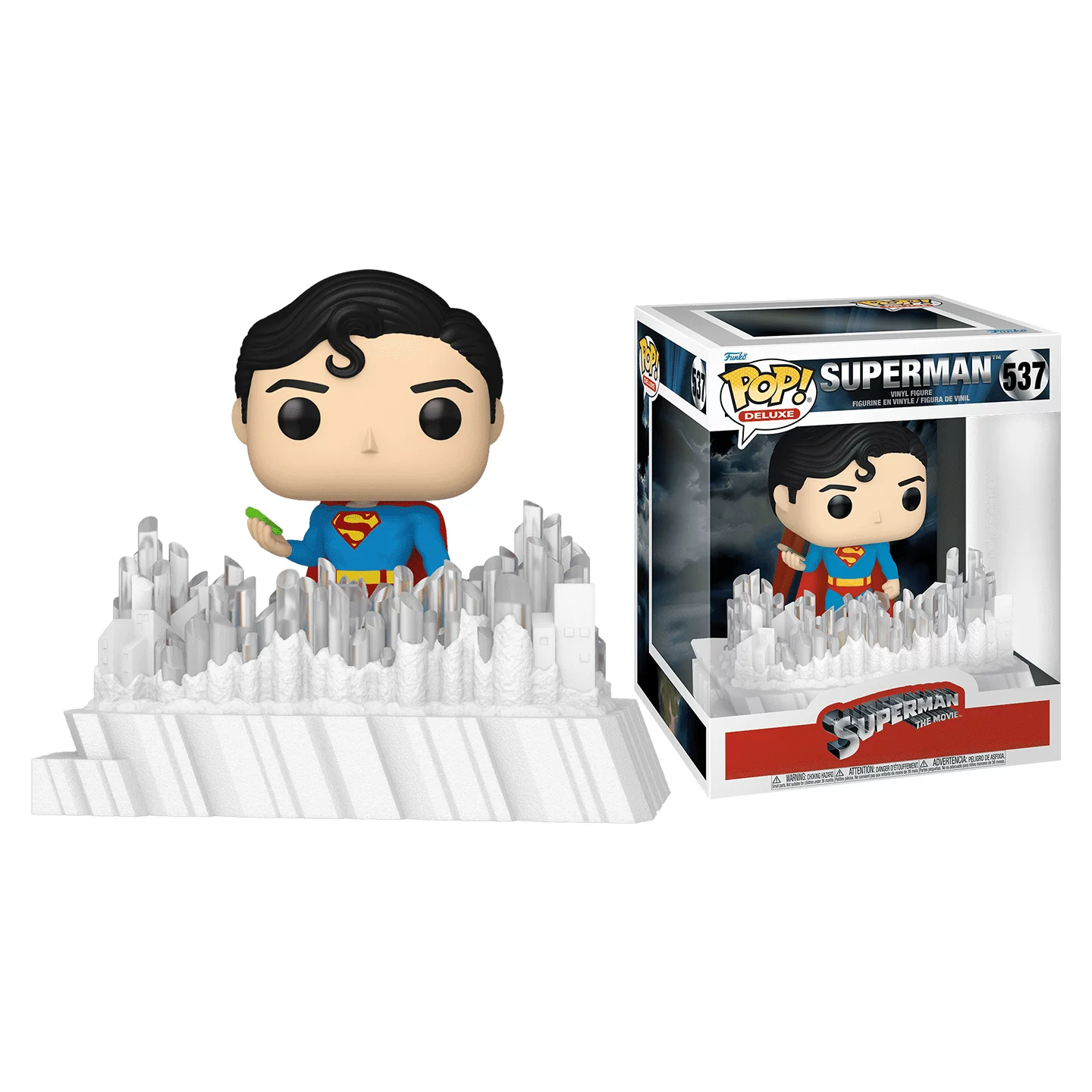 Funko Pop Dc Superman Lonely Fortress Merchandise Collectible Figurines Scene Props Dolls Gifts - Image 4