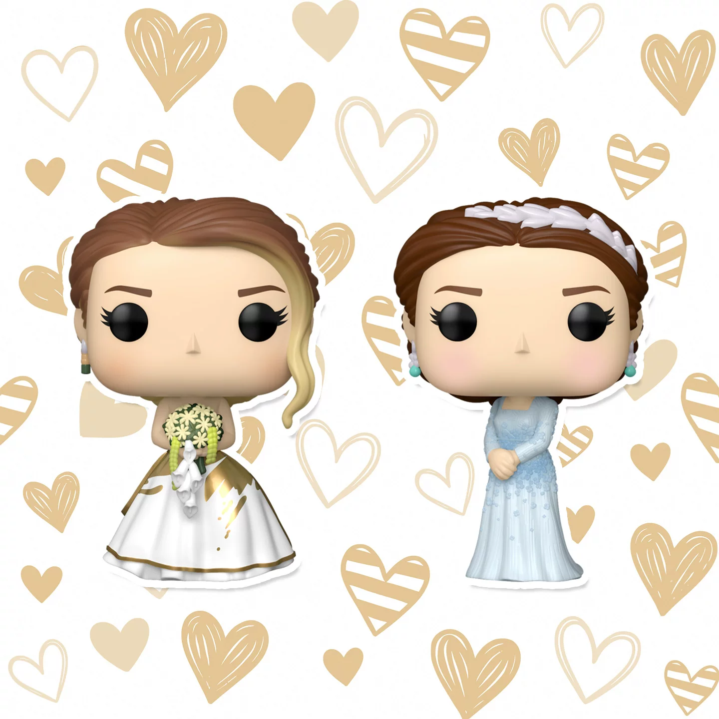 Funko Pop Netflix Tv Series Gossip Girl Blair Serena Merchandise Figurine Doll Gift - Image 2