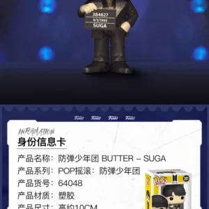 Funko Minions Co-Branded with Bts (Bangtan Boys) Jungkook and Park Jimin Merchandise Figurines and Gifts