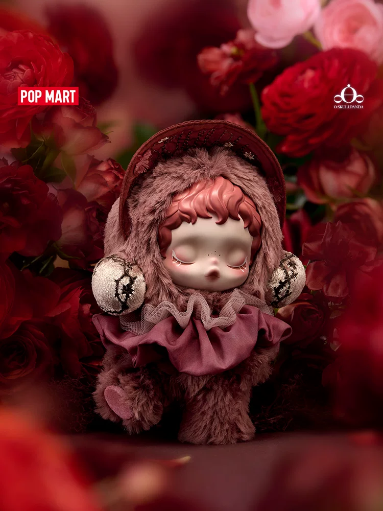 Popmart Θskullpanda Light Weaving Garden Plush Doll Pendant Blind Box Gift - Image 7