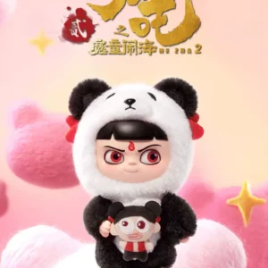Popmart Bubble Mart the Legend of Nezha: the Demon Child Rides the Sea Dress-Up Party Vinyl Plush Pendant Blind Box