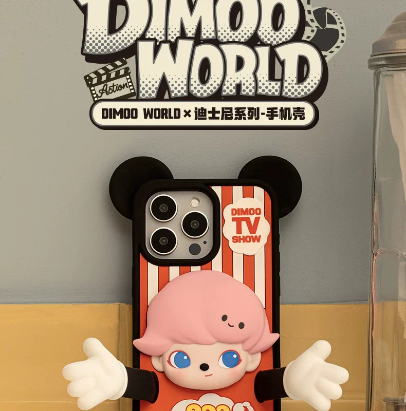 Popmart Dimoo World × Disney Series Mobile Phone Case iPhone