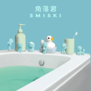 Corner Jun SMISKI bathroom series Japanese trendy blind box luminous doll ornaments cute healing corner creature