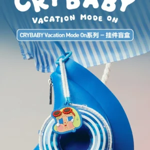 Popmart Crybaby Vacation Mode on Series Pendant Blind Box Peripheral Gifts