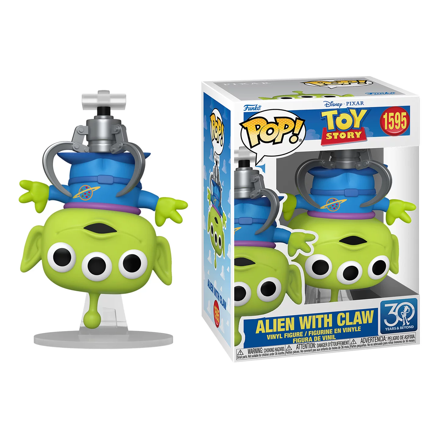 Funko Disney Toy Story Three-Eyed Alien Hook Edition Peripheral Figure Trendy Toy Decoration Doll Gift - Image 5