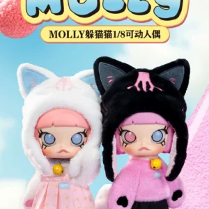Popmart Molly Hide and Seek 1/8 Action Figure Blind Box Doll Cute Gift