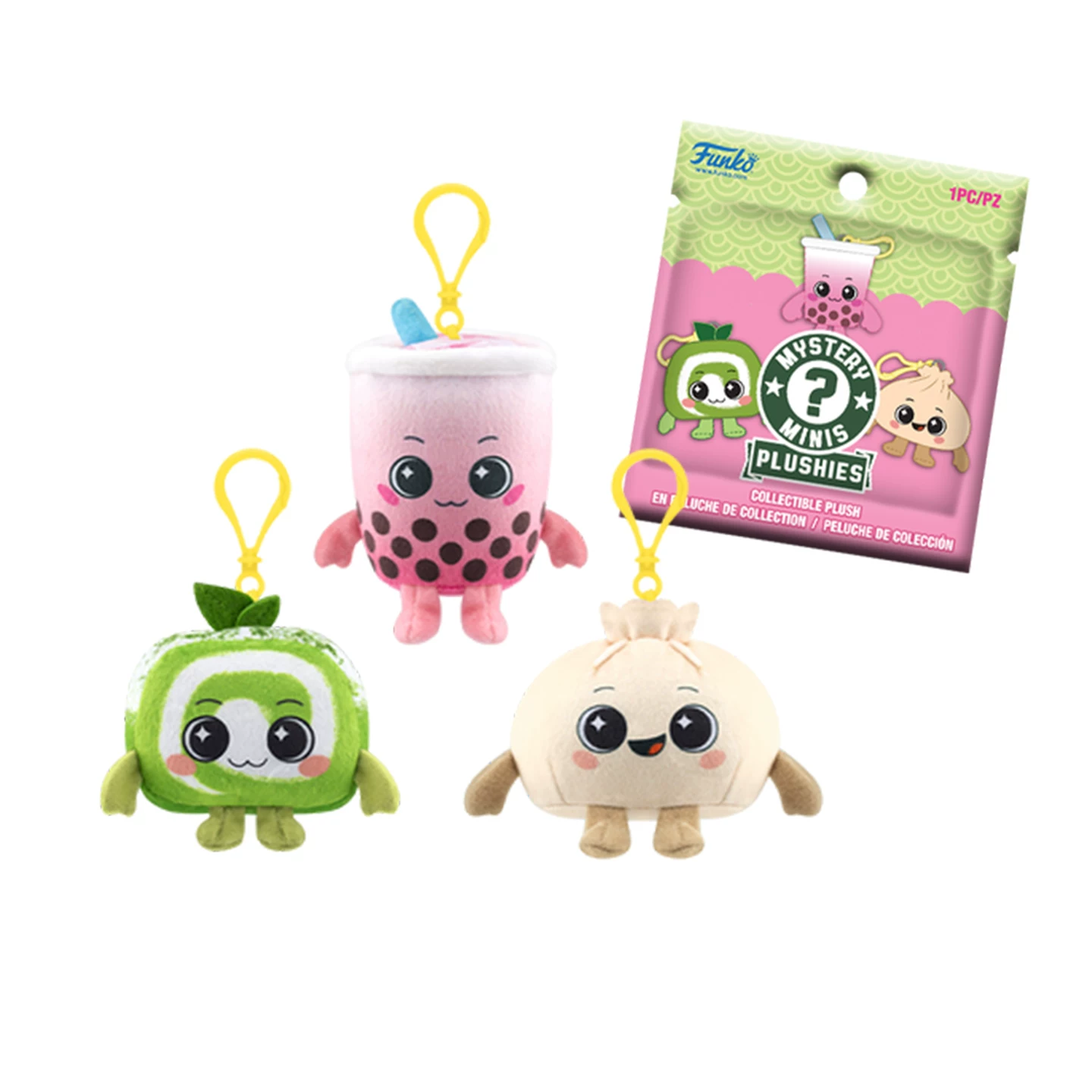 Funko Gamer Food Swiss Roll Dumpling Milk Tea Blind Box Figure Plush Pendant Bag Hanging Doll Gift - Image 8