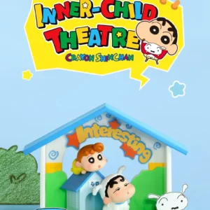 Popmart Crayon Shin-Chan Childlike Theater Series Figurine Blind Box Toy Decoration Gift