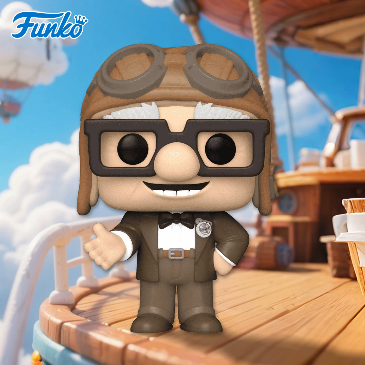 Funko Pop Disney up Russell Carl Merchandise Figurines Trendy Toys Dolls Ornaments Gifts - Image 4