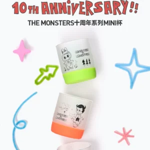 Popmart the Monsters 10Th Anniversary Series Mini Cup Blind Box Labubu Gift