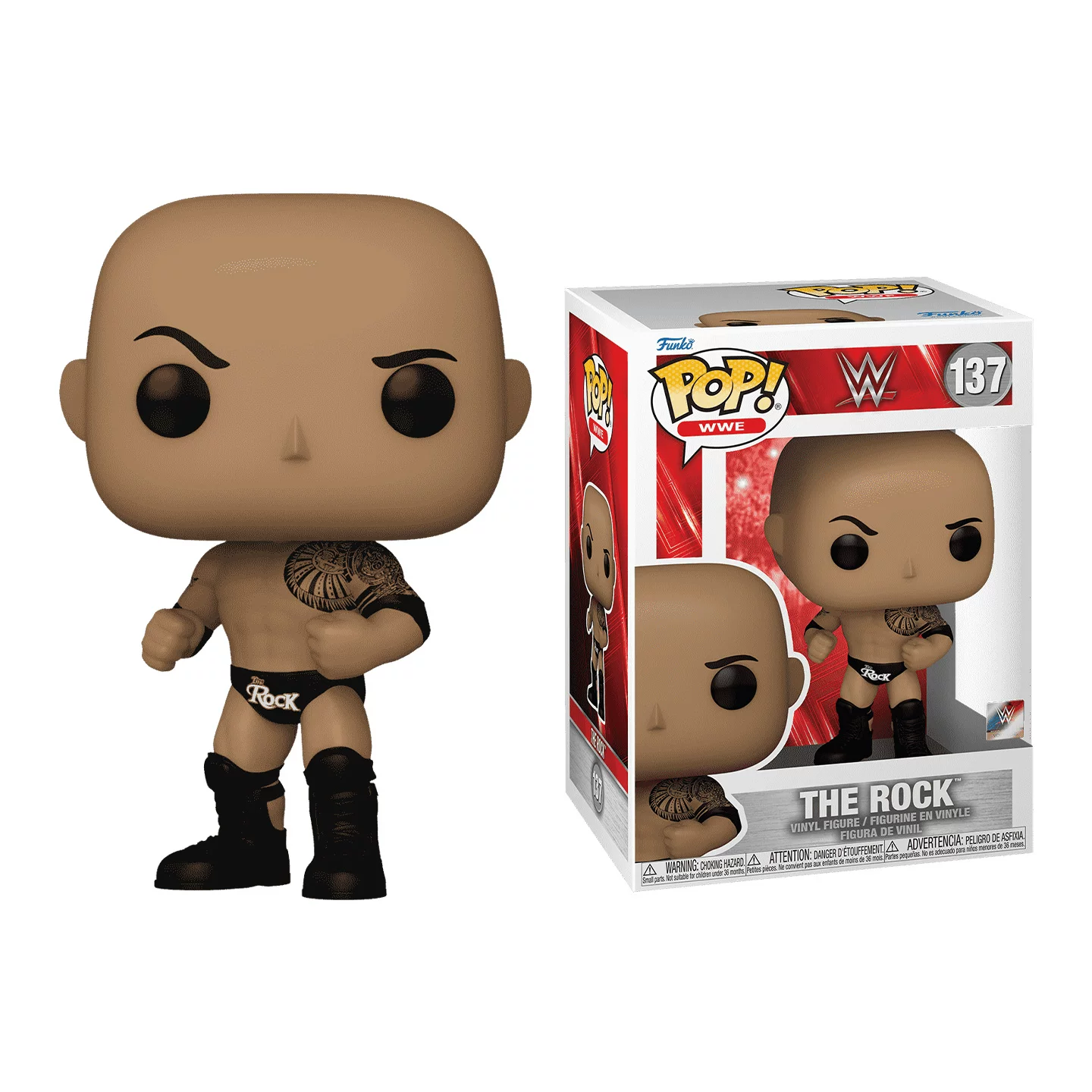 Funko Pop Legendary Wrestling Superstar the Rock Johnson Wwe Merchandise Figurine Trendy Toy Decoration Gift - Image 5