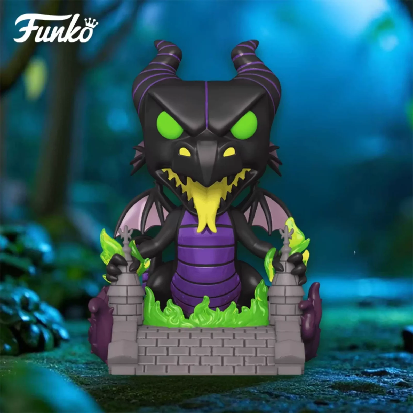 Funko Pop Disney Sleeping Beauty Maleficent Peripheral Figure Q Version Trendy Toy Ornament Doll Gift - Image 2