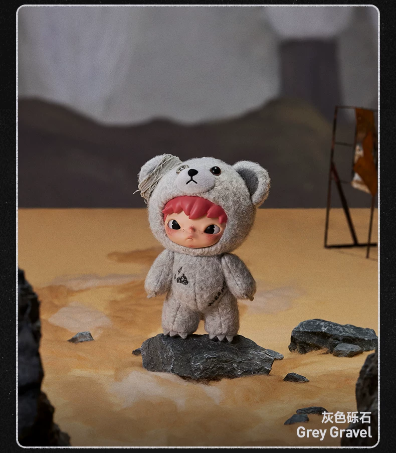 Popmart Hirono Road Log Plush Doll Pendant Blind Box Gift - Image 8