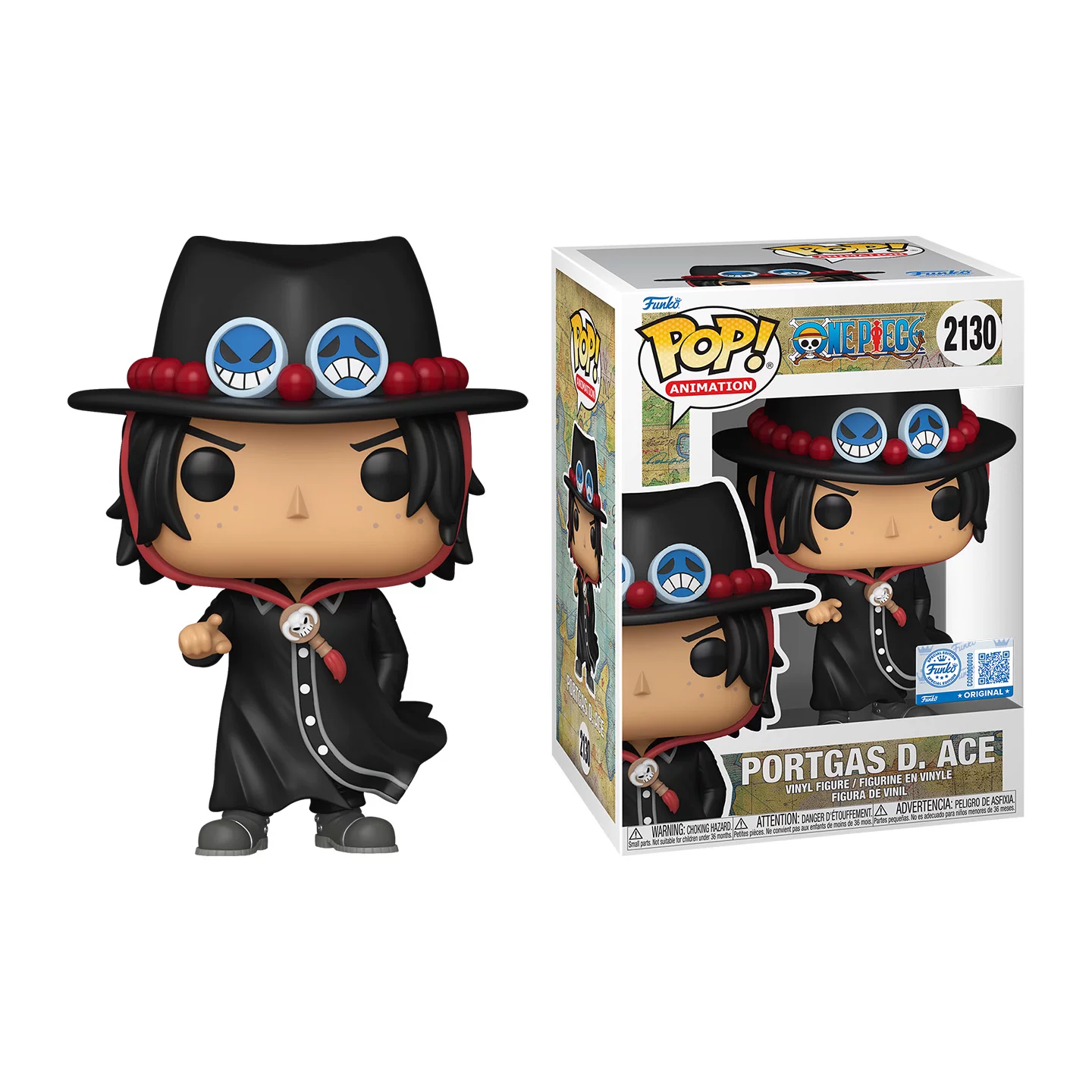Funko One Piece Collaboration Fire Ace Figure Peripheral One Piece Anime Trendy Toy Figurine Gift - Image 5