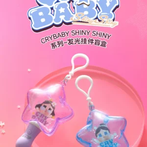 Popmart Crybaby Shiny Shiny Series Luminous Pendant Blind Box Merchandise