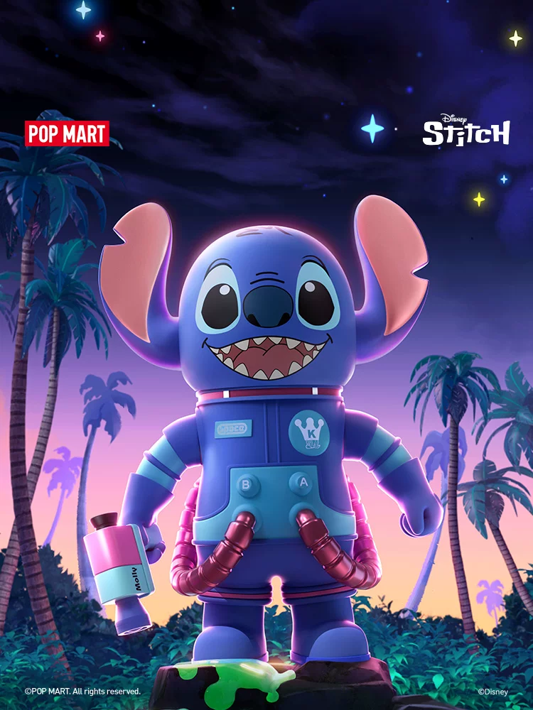 Popmart Mega Space Molly 400% Stitch Figurine Gift - Image 8