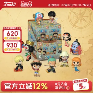 Funko One Piece Straw Hat Luffy Zoro Fishman Island Peripheral Blind Box One Piece Figure Figurine Gift