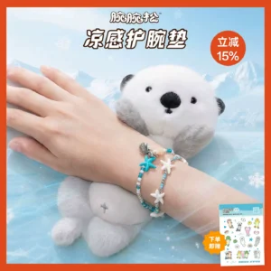 Wrist Loose Magnetic Wrist Pad Cooling Hand Rest Seal Doll Office Wrist Rest Keyboard Mouse Pad Pillow Doll Girl