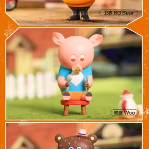 Bubble Mart Green Cow Garden Mini Series 2 Blind Box Pig Toy