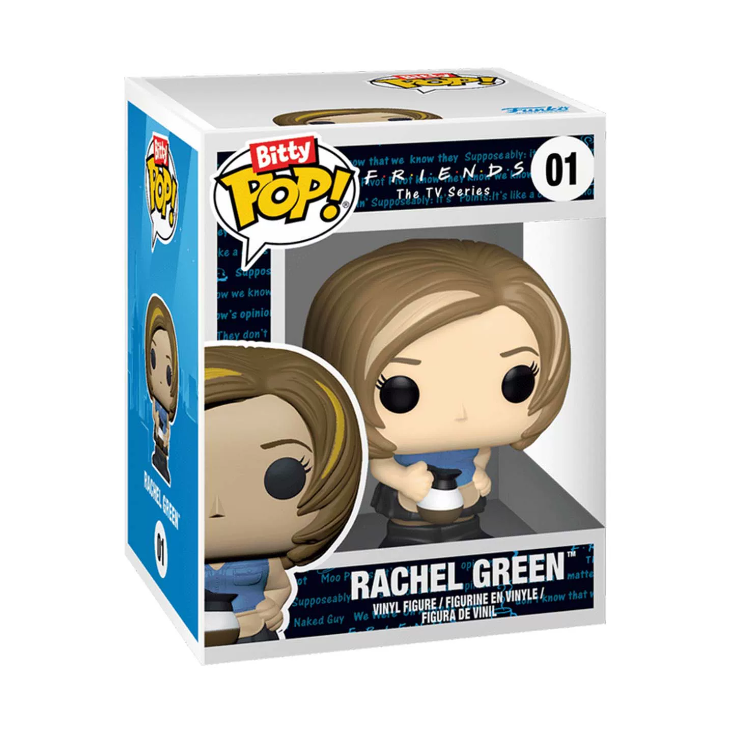 Funko Pop Tv Series Friends Rachel Coffee Shop Miniature Scene Cute Figurine Ornament Doll Gift - Image 4