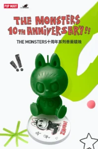 Popmart the Monsters 10Th Anniversary Series Scented Candle Blind Box Labubu Gift