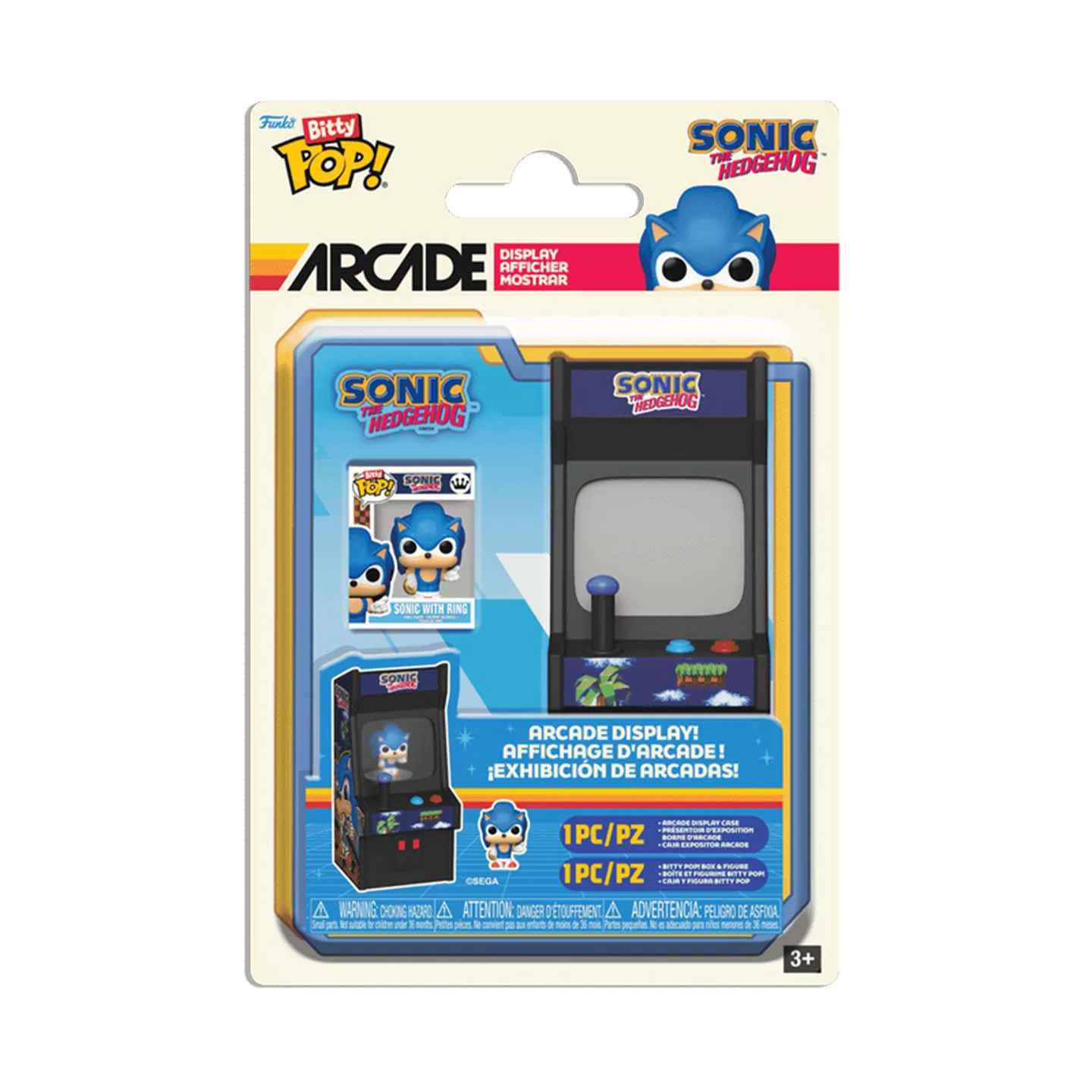 Funko Pop Sonic the Hedgehog Arcade Peripheral Figurine Cute Miniature Scene Decoration Doll Gift - Image 2