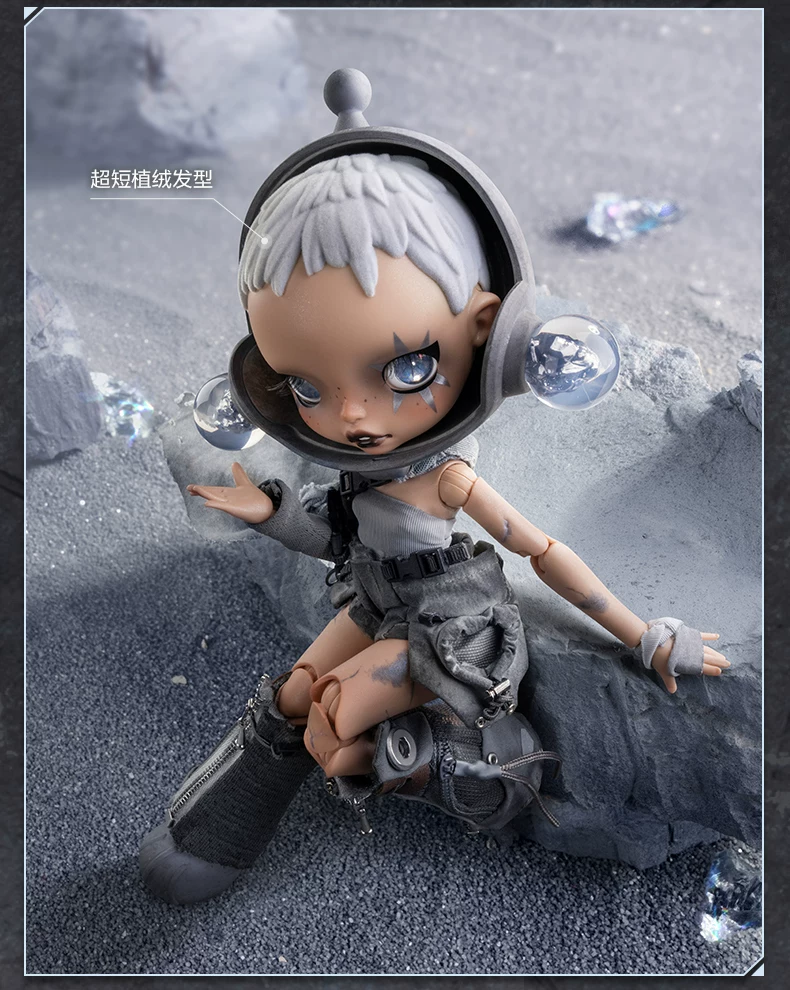 Popmart Skullpanda × Hamcus 1/6 Movable Doll Gift Ornaments - Image 4