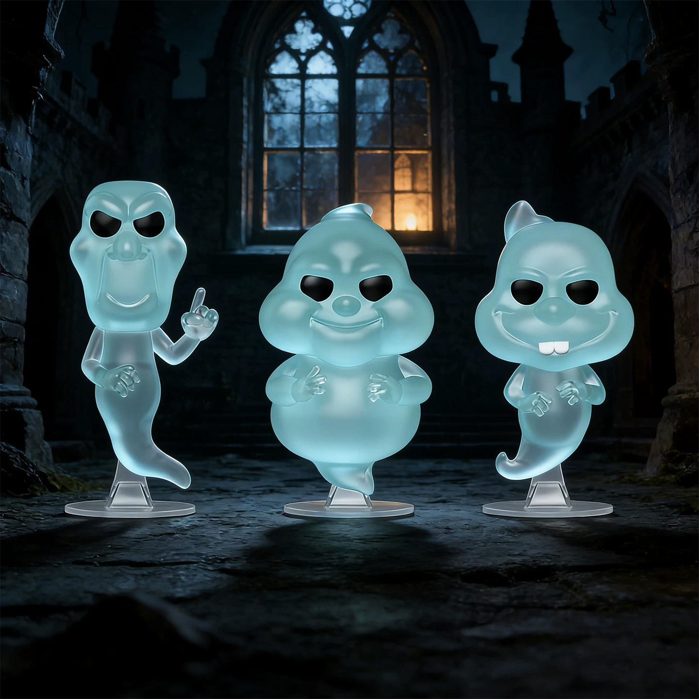 Funko Casper the Ghost 30Th Anniversary Bobo Fat-Souled Smelly Farting Figure Collectible Ornament Gift
