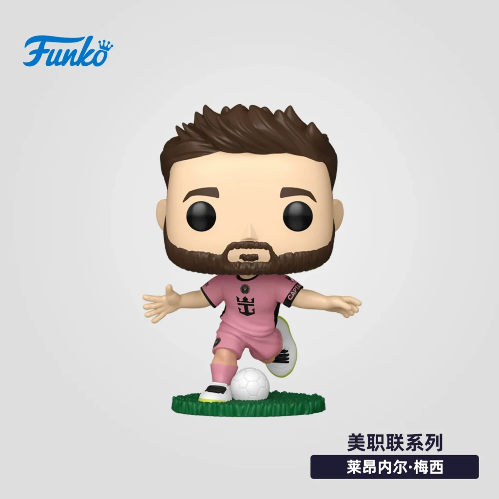 Funko Messi Suarez Figure Mls Miami International Football Merchandise Figurine Gift