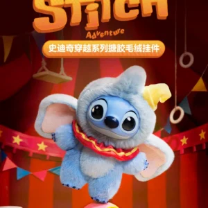 Popmart Stitch Travel Series Vinyl Plush Pendant Blind Box Toy Gift