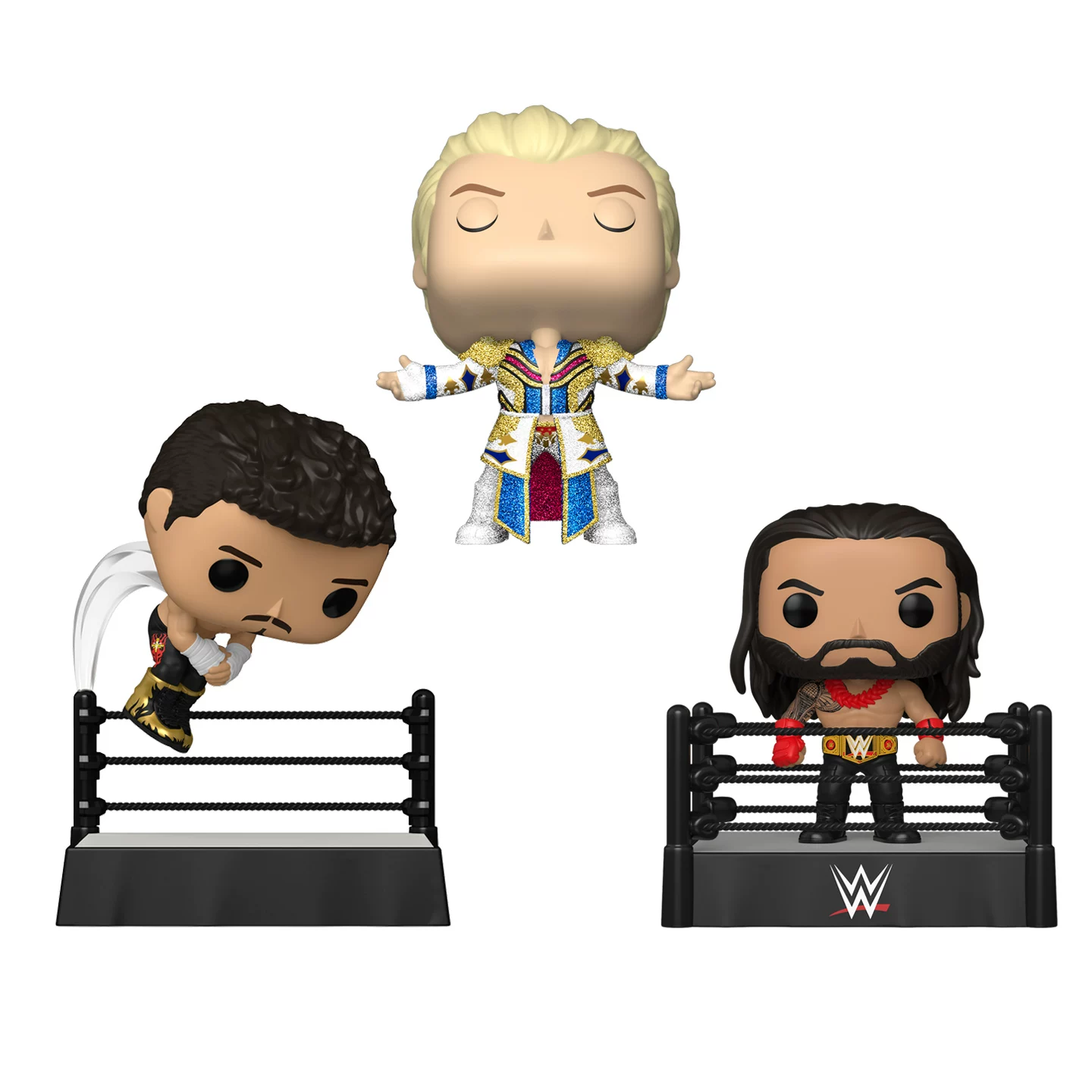 Funko Pop Wwe Roman Reigns Cody Eddie Collectible Figures Trendy Toys Figurines Gifts - Image 5