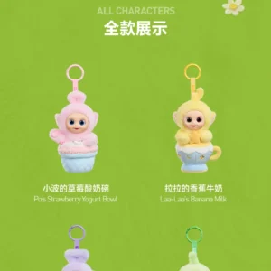 Popmart Teletubbies Series Afternoon Tea Diary Vinyl Plush Pendant Blind Box Gift