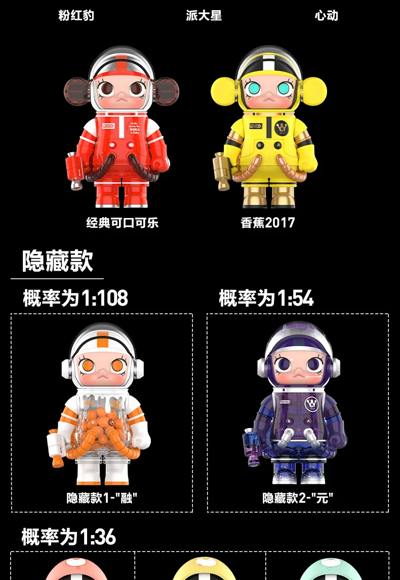 Popmart Mega Space Molly 100% Anniversary 2 a Blind Box Gift - Image 4