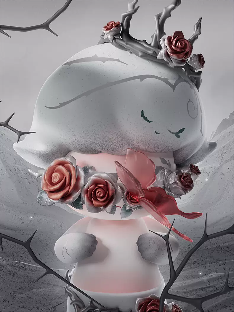 Popmart Mega Just Dimoo 400% Thorn Ornament Gift - Image 2