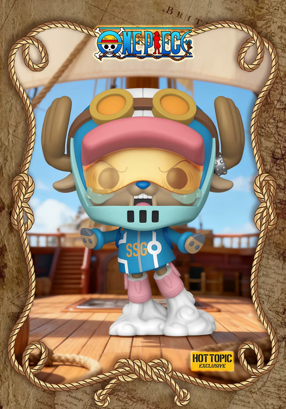 Funko One Piece Egghead Island Chopper One Piece Merchandise Figurine Ornament Doll Gift
