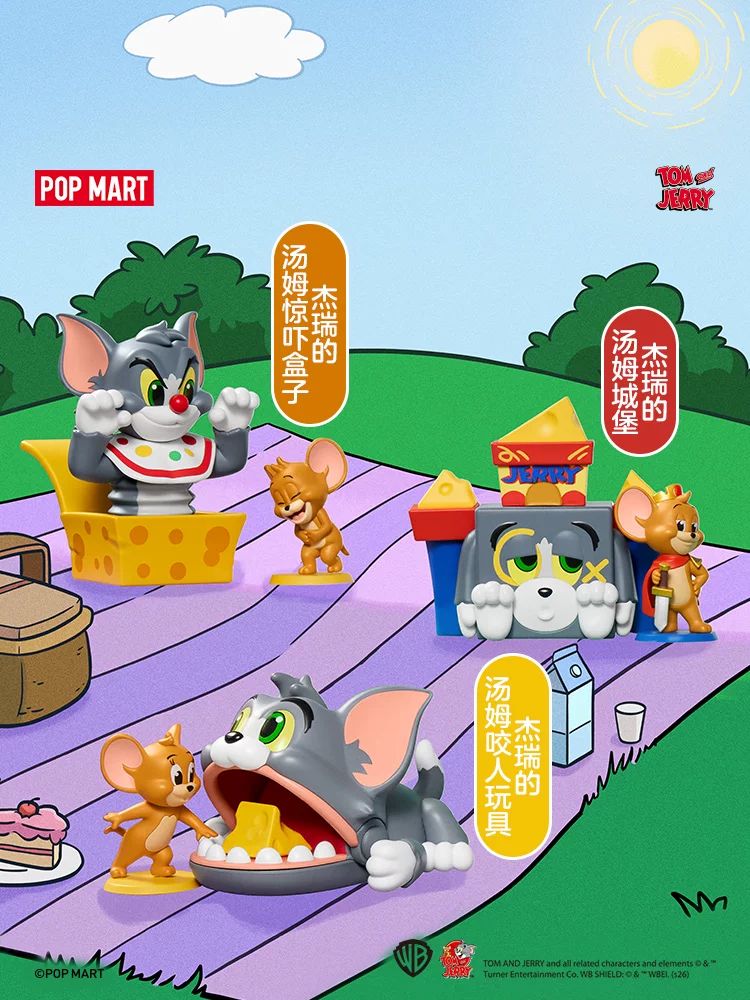 Popmart Tom and Jerry Funny Paradise Series Figures Blind Box Toys Ornaments Gifts - Image 6