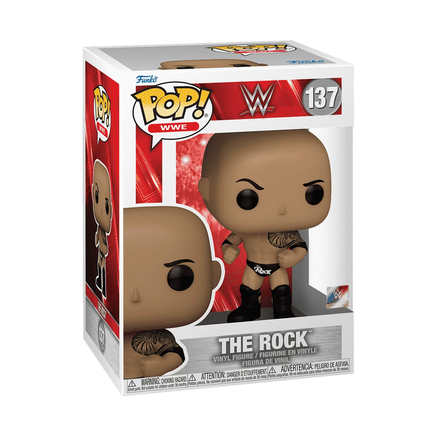 Funko Pop Legendary Wrestling Superstar the Rock Johnson Wwe Merchandise Figurine Trendy Toy Decoration Gift - Image 7