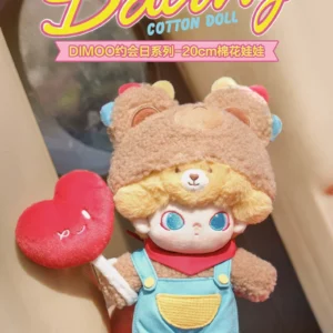 Popmart Dimoo Date Day Series 20cm Cotton Doll Plush Toy Gift