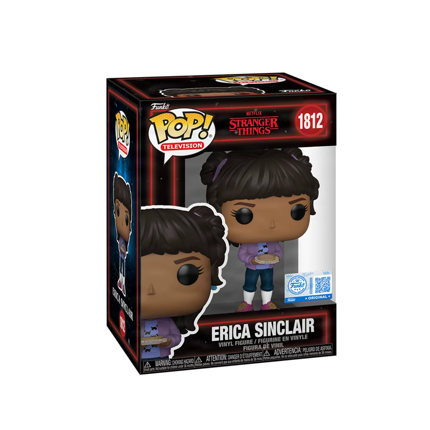 Funkopop American Tv Series Stranger Things Erica Sinclair Figure Peripheral Trendy Toy Ornament Doll Gift - Image 4