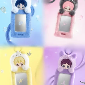 Popmart Aespa Plush Cute Friend Series Card Holder Peripheral Pendant Gift