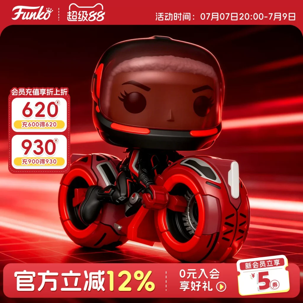 Funko Pop Disney Lightyear Athena and Light Wheel Motorcycle Peripheral Figures Decoration Dolls Gift
