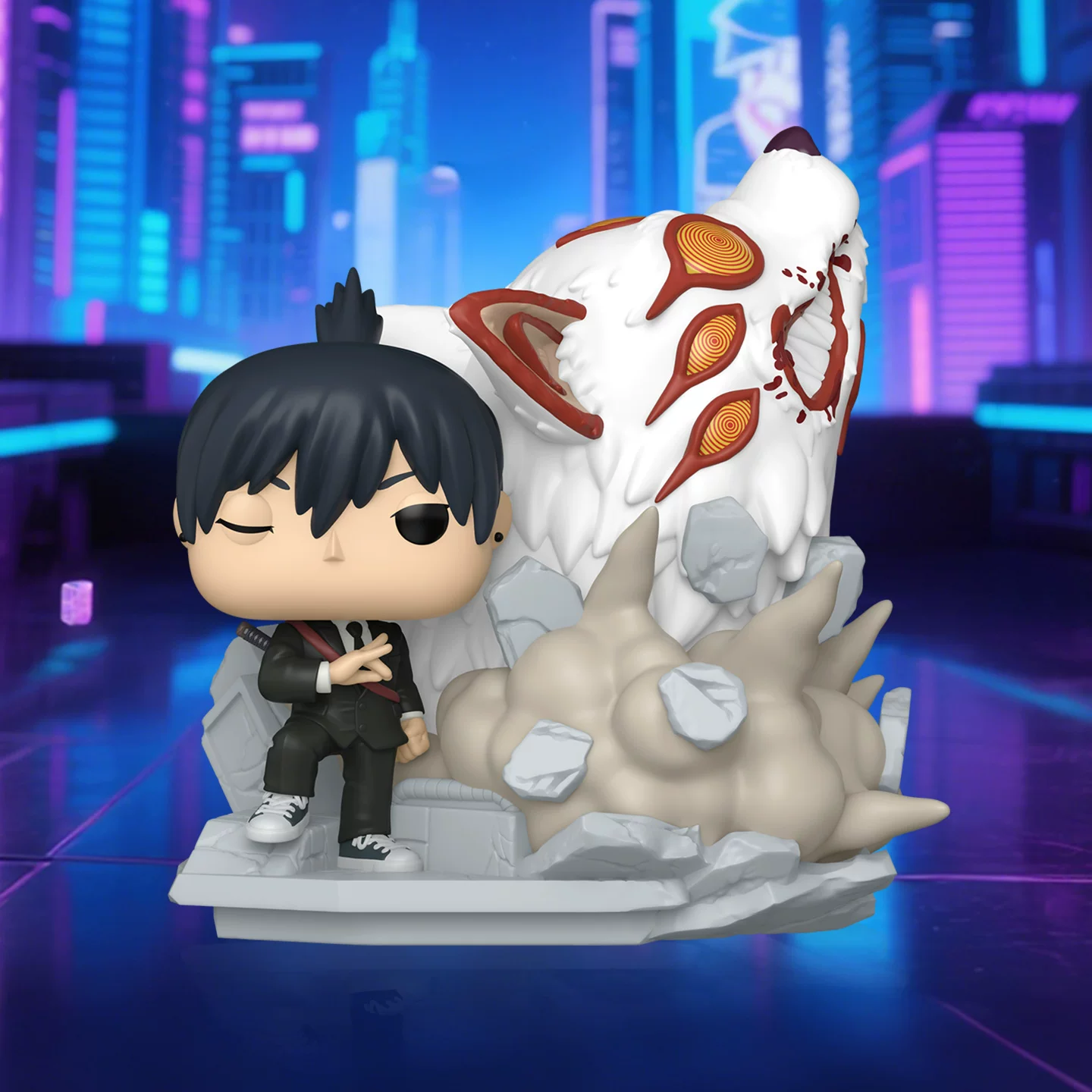 Funko Pop Chainsaw Man Aizawa Kyou Demon Fox Merchandise Figure Decoration Doll Gift - Image 4