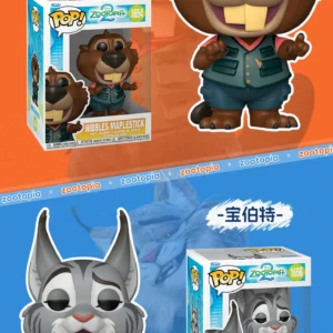 Funko Disney Zootopia 2 Judy Nick Babet Merchandise Keychain Pendant Doll Gift
