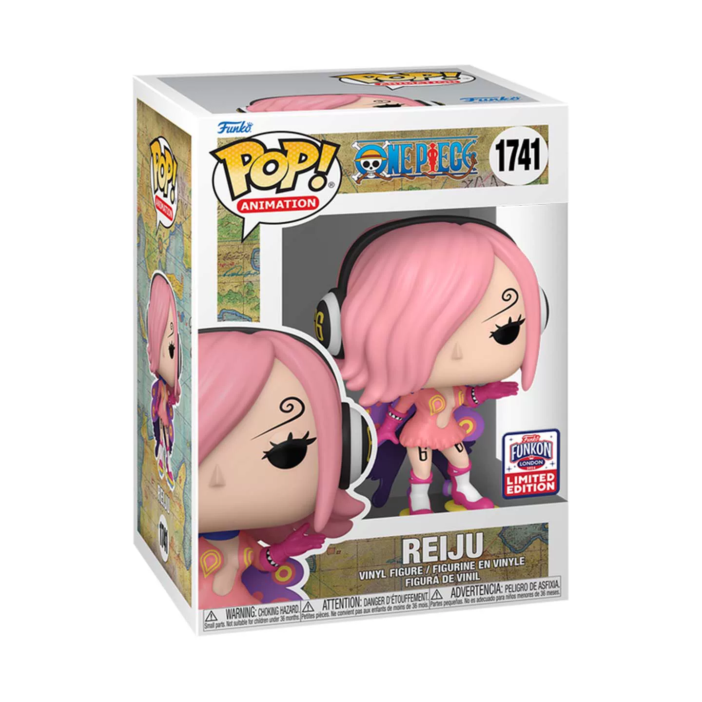 Funko One Piece Pink Poison Ray Rayford One Piece Merchandise Figurine Trendy Toy Decoration Doll Gift - Image 4