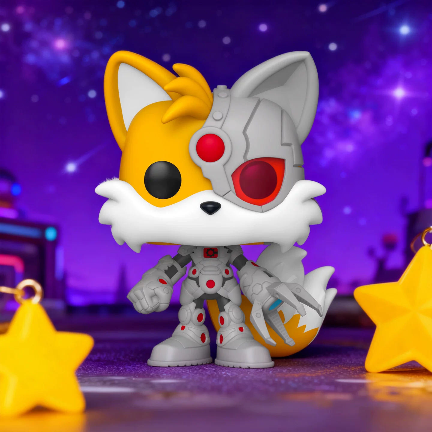 Funko Sonic the Hedgehog Dc Justice League Co-Branded Limited Edition Tails Merchandise Figurine Ornament Doll Gift - Image 4